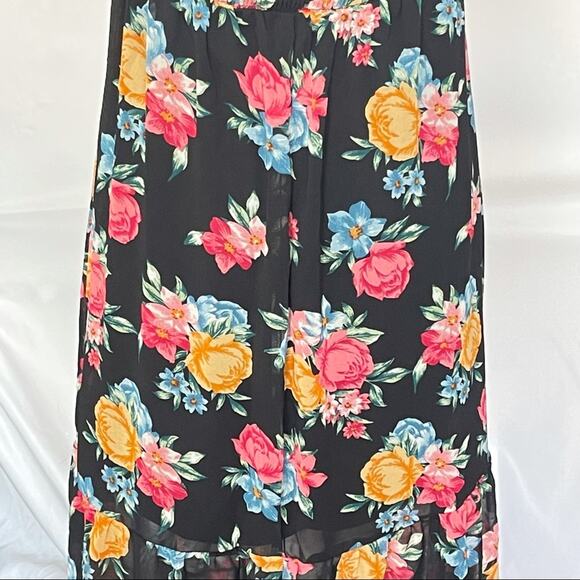 0171 NEW FLORAL LONG MAXI DRESS - Picture 4 of 6